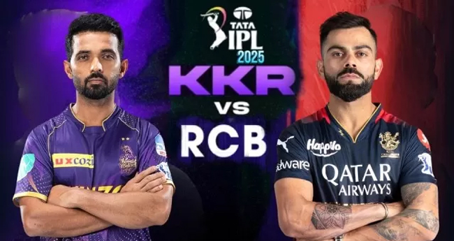 ജ​​യി​​ച്ചാ​​ൽ ആ​​ർ​​സി​​ബി​​ക്കു പ്ലേ ​​ഓ​​ഫ്, തോ​​റ്റാ​​ൽ കെ​​കെ​​ആ​​ർ ഔട്ട്