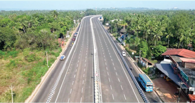 ദേശീയപാത 66: പൂർത്തിയാക്കിയ ഭാഗത്തിന്‍റെ ഉദ്ഘാടനം ജനുവരിയിൽ