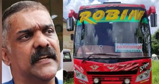റോ​ബി​ന്‍ ബ​സ്  ന​ട​ത്തി​പ്പു​കാ​ര​ന്‍ ഗി​രീ​ഷ് അ​റ​സ്റ്റി​ൽ