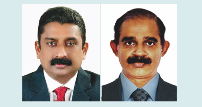 ആ​ശീ​ർ​വാ​ദ് മൈ​ക്രോ ഫി​നാ​ൻ​സ്: ഡോ. ​റോ​യ് വ​ർ​ഗീ​സ് സി​ഇ​ഒ,  ഉ​ണ്ണി​ക്കൃ​ഷ്ണ​ൻ ജ​നാ​ർ​ദ​ന​ൻ സി​ഒ​ഒ