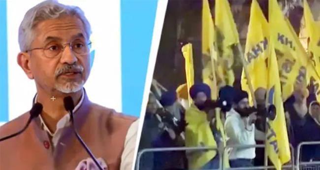എ​സ്.​ജ​യ​ശ​ങ്ക​റി​ന്‍റെ സ​ന്ദ​ർ​ശ​ന​ത്തി​നി​ടെ പ്ര​തി​ഷേ​ധം; അ​പ​ല​പി​ച്ച് ബ്രി​ട്ട​ന്‍