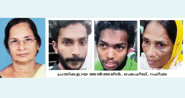 ശാ​ന്ത​കു​മാ​രി​ വ​ധം: ​അ​മ്മ​യും മ​ക​നു​മ​ട​ക്കം മൂ​ന്നു പ്ര​തി​ക​ൾ​ക്കും വ​ധ​ശി​ക്ഷ