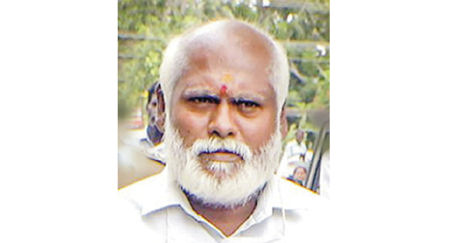 രാ​ജീ​വ്ഗാ​ന്ധി വ​ധ​ക്കേ​സി​ൽ  ജ​യി​ൽ​മോ​ചി​ത​നാ​യ ശാ​ന്ത​ൻ മ​​​​​രി​​​​​ച്ചു