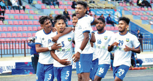 സന്തോഷ് ട്രോഫി ഫുട്ബോൾ ഫൈനൽ റൗണ്ടിലെ  ആദ്യ മത്സരത്തിൽ കേരളത്തിനു ജയം