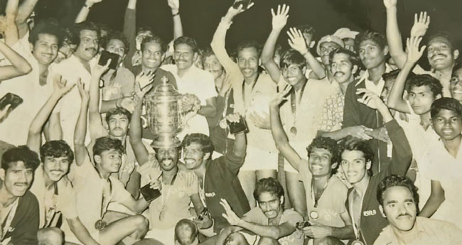 പു​തു ത​ല​മു​റ​യ്ക്ക് ഉ​പ​ദേ​ശ​വു​മാ​യി സ​ന്തോ​ഷ് ട്രോ​ഫി താ​ര​ങ്ങ​ള്‍