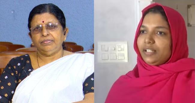 വ​യ​റ്റി​ൽ ക​ത്രി​ക കു​ടു​ങ്ങി​യ ഹ​ർ​ഷീ​ന​യു​ടേ​ത് രാ​ഷ്ട്രീ​യ പ്രേ​രി​ത സ​മ​രം: വ​നി​താ ക​മ്മീ​ഷ​ൻ അ​ധ്യ​ക്ഷ