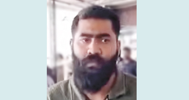 ബ​സി​ൽ ലൈം​ഗി​കാ​തി​ക്ര​മം പ്ര​തി സ​വാ​ദ് റി​മാ​ൻ​ഡി​ൽ