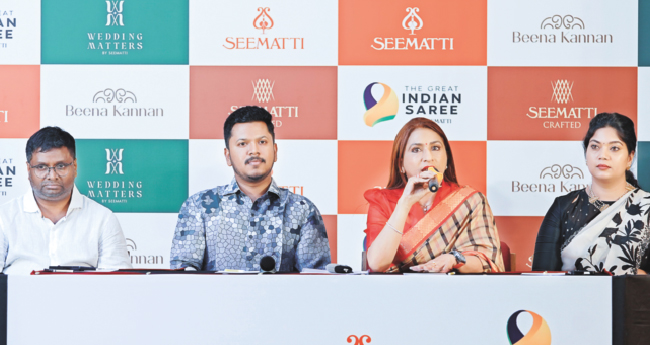 ശീമാട്ടിയു‌ടെ പുതിയ ഫാഷന്‍ സാരി ഷോറൂം കൊച്ചിയിലും കോട്ടയത്തും