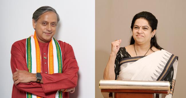 താ​ൻ പ​റ​ഞ്ഞ കാ​ര്യ​ങ്ങ​ളാ​ണ് ത​രൂ​രും പ​റ​യു​ന്ന​ത്; ബി​ജെ​പി​യി​ലേ​ക്ക് സ്വാ​ഗ​തം​ചെ​യ്ത് പ​ത്മ​ജ