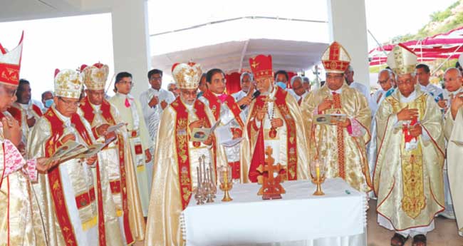 ഷം​ഷാ​ബാ​ദ് രൂപതാ ബി​ഷ​പ്സ് ഹൗ​സ്   ഉ​ദ്ഘാ​ട​നം ചെയ്തു