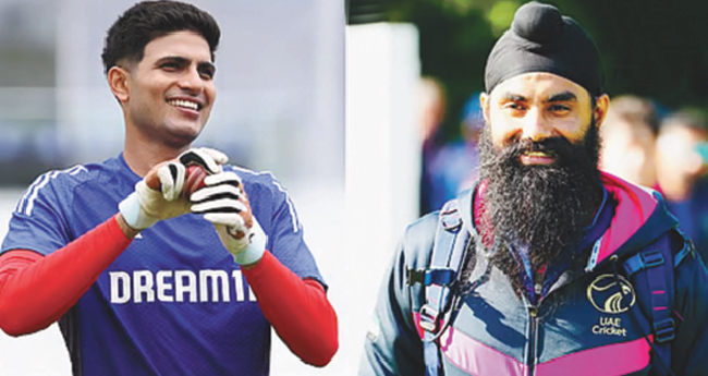 ഒ​​രു പ​​ഴ​​യ ബൗ​​ളിം​​ഗ് ക​​ഥ; സി​​മ്ര​​ന്‍​ജീ​​ത് Vs ശുഭ്മാൻ ഗി​​ല്‍