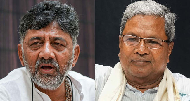 സി​ദ്ധ​രാ​മ​യ്യ​യു​ടെ ക​സേരയ്ക്കു ശി​വ​കു​മാ​റി​ന്‍റെ  പി​ന്തു​ണ’