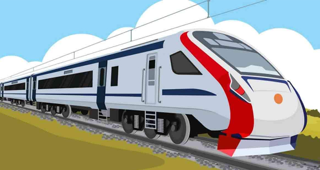 സെ​​​മി ഹൈ​​​സ്പീ​​​ഡ് റെ​​​യി​​​ൽ​​​വേ പ​​​ദ്ധ​​​തി  കേ​​​ന്ദ്രം  പ​​​രി​​​ഗ​​​ണി​​​ച്ചേ​​​ക്കും
