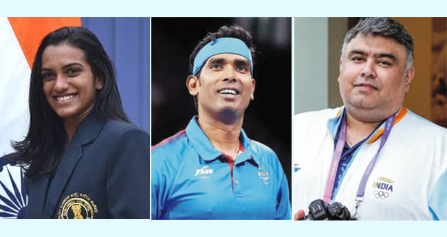 പാ​​രീ​​സ് ഒ​​ളി​​ന്പി​​ക്സി​​ൽ പ​​താ​​കയേന്താ​​ൻ സി​​ന്ധു, ക​​മാ​​ൽ