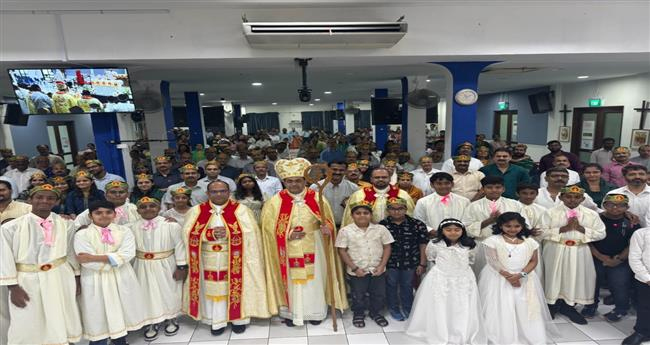സിം​ഗ​പ്പു​രി​ൽ ദു​ക്റാ​ന തി​രു​നാ​ൾ ആ​ഘോ​ഷി​ച്ചു