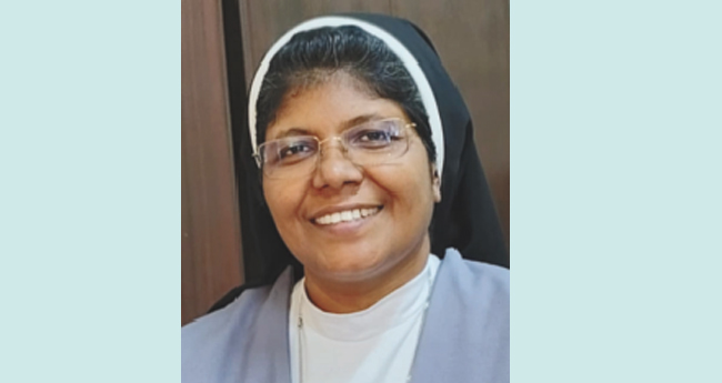 സി​സ്റ്റ​ർ മേ​രി  ബി​ജി കു​റ്റേ​ഴ​ത്ത് പ്രൊ​വി​ന്‍​ഷൽ
