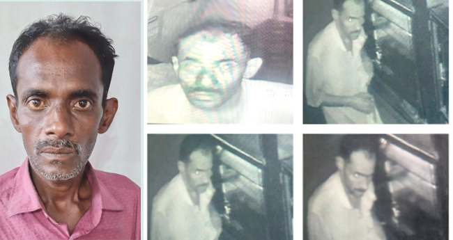 ഹോ​ട്ട​ലി​ൽ മോഷണത്തിനിടെ ഓം​ലെറ്റു​ണ്ടാ​ക്കി; സി​​​സി​​​ടി​​​വിയിൽ കുടുങ്ങിയ പ്രതി പി​ടി​യി​ൽ