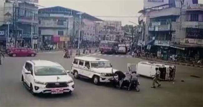 മന്ത്രിയുടെ പൈലറ്റ് വാഹനം ആംബുലൻസിൽ ഇടിച്ച സംഭവം: കേസെടുക്കുമെന്നു പോലീസ്