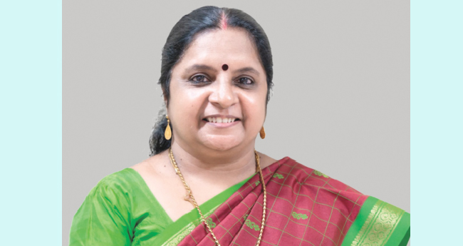 ടെ​ലി​കോം അ​ഡീഷണൽ ഡ​യ​റ​ക്ട​ർ ജ​ന​റ​ൽ  വി. ​ശോ​ഭ​ന വി​ര​മി​ച്ചു
