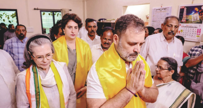 ശ്രീ​നാ​രാ​യ​ണ​ഗു​രു​വി​ന് സോ​ണി​യ ഗാ​ന്ധി​യു​ടെ ആ​ദ​രം