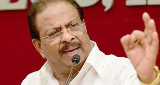 തെ​ളി​വി​ല്ലാ​ത്ത കേ​സു​ക​ളി​ൽ  പ്ര​തി​യാ​ക്കാ​ൻ കാ​ട്ടു​ന്ന ജാ​ഗ്ര​ത  പ്ര​ശം​സ​നീ​യം: കെ.​ സു​ധാ​ക​ര​ൻ