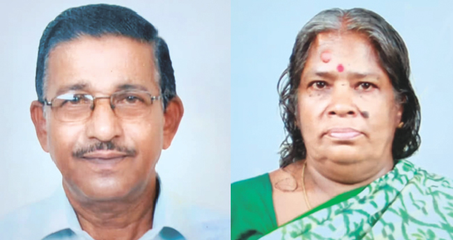 ദ​ന്പ​തി​ക​ൾ വീടിനുള്ളിൽ ഷോ​ക്കേ​റ്റ് മ​രി​ച്ച​ നി​ല​യി​ൽ