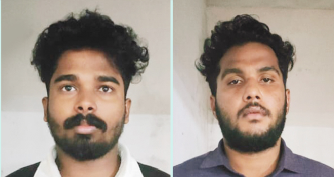 രണ്ടരക്കോടിയുടെ തിമിംഗല ഛര്‍ദിയുമായി   കൊച്ചിയില്‍ രണ്ടു യുവാക്കള്‍ അറസ്റ്റില്‍