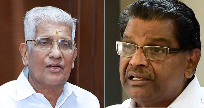 തിരുവഞ്ചൂര്‍ രാധാകൃഷ്ണന്‍ ജി. സുകുമാരന്‍ നായരുമായി കൂടിക്കാഴ്ച നടത്തി