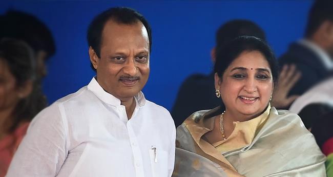 അ​ജി​ത് പ​വാ​റി​ന്‍റെ ഭാ​ര്യ സു​നേ​ത്ര പ​വാ​ർ രാ​ജ്യ​സ​ഭ​യി​ലേ​ക്ക്