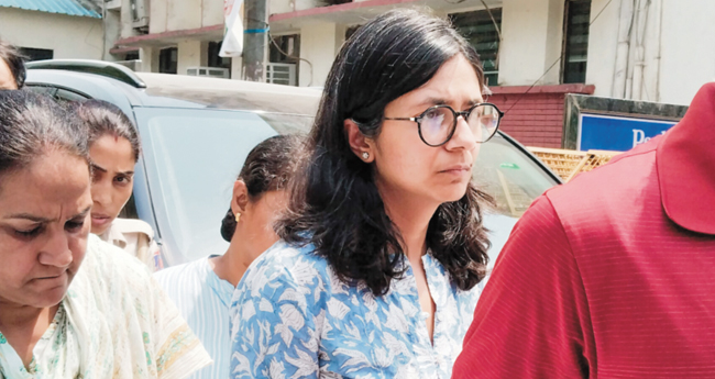 വൈഭവ് കുമാറിന് ജാമ്യമില്ല: കോടതിയിൽ പൊട്ടിക്കരഞ്ഞ് സ്വാതി മലിവാൾ