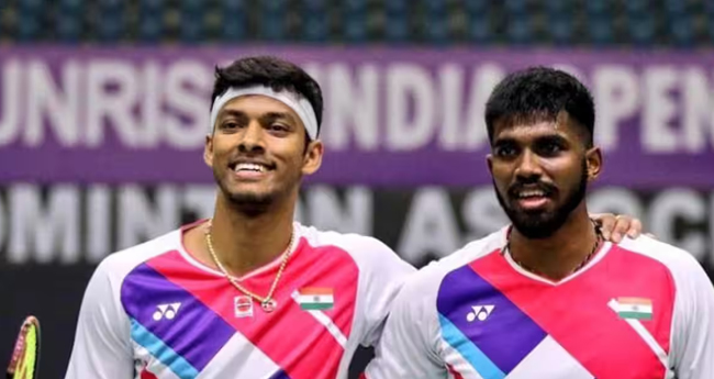 സാ​ത്വി​ക്-​ചി​രാ​ഗ് ഒ​ന്നാം റാ​ങ്കി​ൽ
