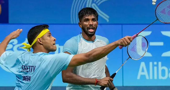 ബാഡ്മിന്‍റൺ: ഇ​​ന്ത്യ​​ന്‍ സ​​ഖ്യ​​ത്തി​​നു തോ​​ല്‍​വി