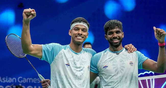 സാ​ത്വി​ക്-​ചി​രാ​ഗ് സം​ഖ്യ​ത്തി​ന് കി​രീ​ടം