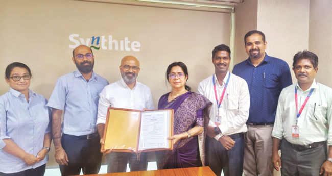 അമൽ ജ്യോതിയും സിന്തൈറ്റ് ഇൻഡസ്ട്രീസും ധാരണാപത്രം ഒപ്പുവച്ചു