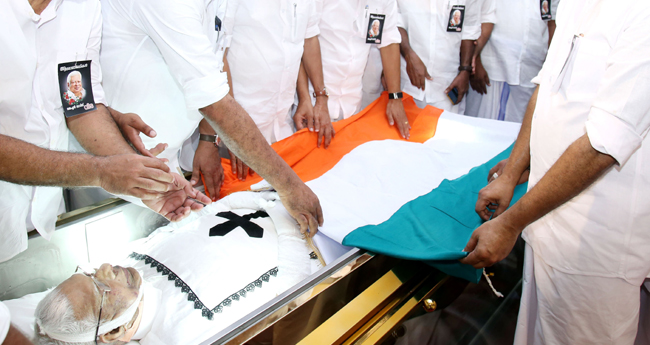 പി.​പി. ത​ങ്ക​ച്ച​ന്‍റെ  സം​സ്കാ​രം ഇ​ന്ന്