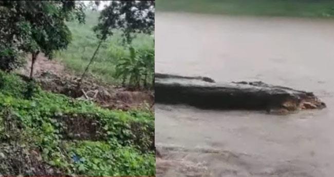 ക​ന​ത്ത മ​ഴ; ഈ​രാ​റ്റു​പേ​ട്ട -വാ​ഗ​മ​ണ്‍ റോ​ഡി​ല്‍ മ​ണ്ണി​ടിച്ചിൽ