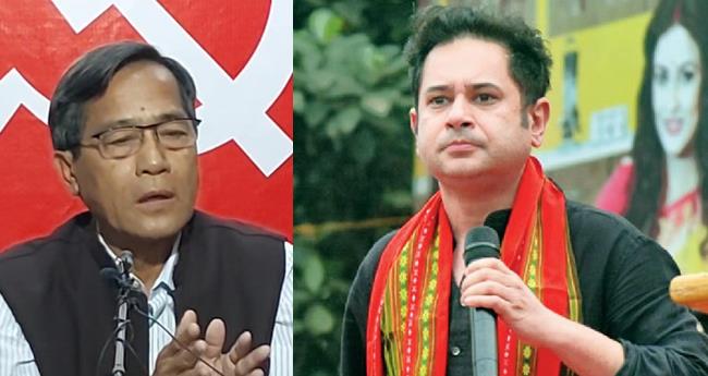 ത്രി​പു​ര​യി​ൽ സി​പി​എ​മ്മും കോ​ണ്‍​ഗ്ര​സും തി​പ്ര​മോ​ത​യു​മാ​യി "കൈ'​ കൊ​ടു​ത്തേ​ക്കും