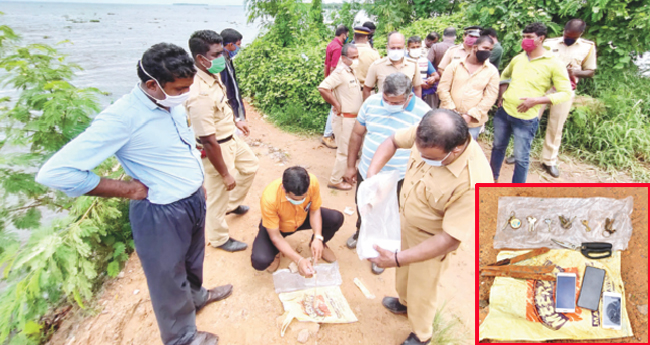 താഴത്തങ്ങാടി  കൊലപാതകം: മൊ​​​​ബൈ​​​​ൽ ഫോ​​​​ണു​​​​ക​​​​ളും താ​​​​ക്കോ​​​​ൽ​​​​ക്കൂ​​​​ട്ട​​​​വും ക​​​ണ്ടെ​​​ടു​​​ത്തു