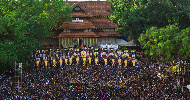 ആ​ര​വ​ങ്ങ​ളി​ല്ലാ​തെ ഇ​ന്നു തൃ​ശൂ​ർ പൂ​രം