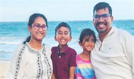 അമേരിക്കയിൽ കാറിൽ ട്രക്കിടിച്ചു തീപിടിച്ച്  നാലംഗ ഇന്ത്യൻ കുടുംബം വെന്തുമരിച്ചു
