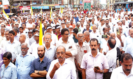 കത്തോലിക്ക കോൺഗ്രസ് അവകാശസംരക്ഷണ യാത്രയ്ക്ക് പാലായിൽ ഉജ്വല സ്വീകരണം