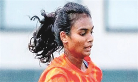 ഇ​ന്ത്യ​ൻ ജ​ഴ്സിയിൽ വീണ്ടും  മലയാളി പെ​ൺ​ക​രു​ത്ത്