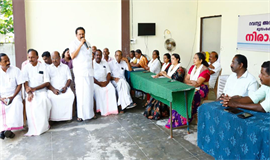 മുനന്പം ഭൂസമരത്തിനു പിന്തുണയുമായി സ്റ്റീഫൻ ജോർജ്