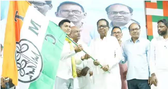 ബം​ഗാ​ളി​ല്‍ ബി​ജെ​പി​ക്ക് തി​രി​ച്ച​ടി; ജാ​ർ​ഗ്രാം എം​പി തൃ​ണ​മൂ​ലി​ൽ ചേ​ർ​ന്നു