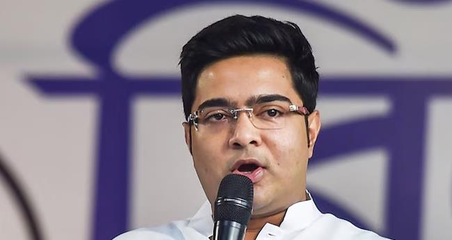 ബം​ഗാ​ളി​ൽ സ​ഖ്യ​മി​ല്ല; തൃ​ണ​മൂ​ൽ  ഒ​റ്റ​യ്ക്ക് മ​ത്സ​രി​ക്കു​മെ​ന്ന് അ​ഭി​ഷേ​ക് ബാ​ന​ർ​ജി