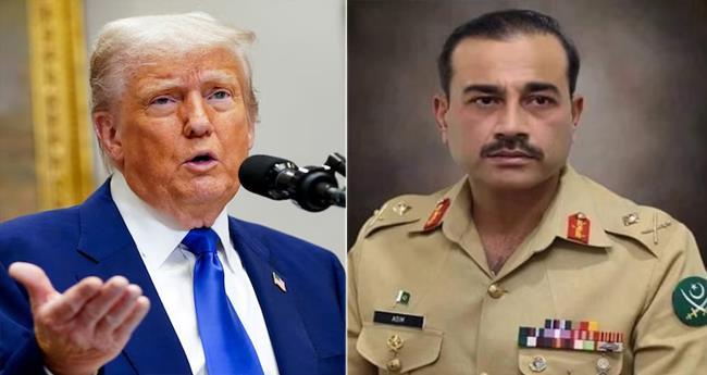 ട്രം​പ് - അ​സിം മു​നീ​ർ കൂ​ടി​ക്കാ​ഴ്ച; വി​മ​ര്‍​ശ​ന​വു​മാ​യി പ്ര​തി​രോ​ധ സെ​ക്ര​ട്ട​റി