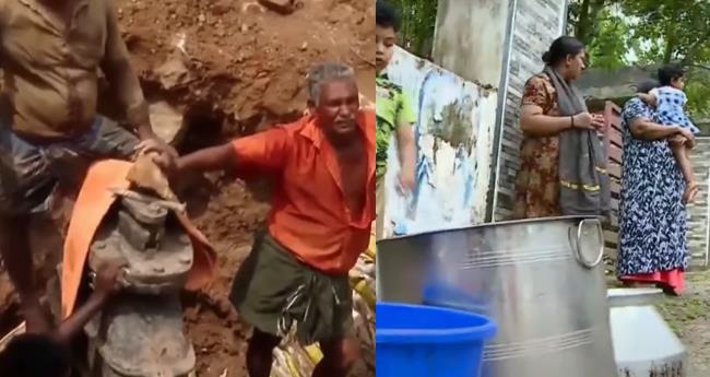 നാ​ലു ദി​വ​സ​മാ​യി ജ​ല​വി​ത​ര​ണം ത​ട​സ​പ്പെ​ട്ടു; തി​രു​വ​ന​ന്ത​പു​രം ന​ഗ​ര​ത്തി​ൽ കു​ടി​വെ​ള്ള ക്ഷാ​മം രൂ​ക്ഷം