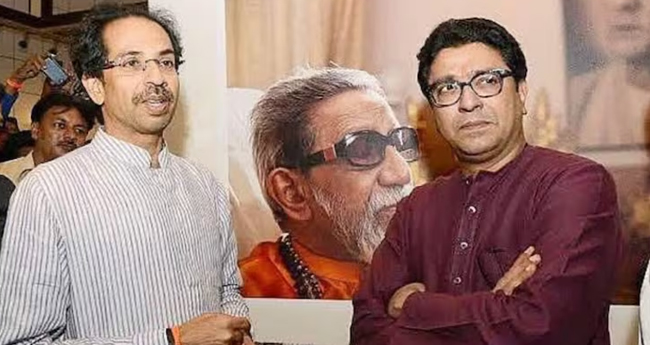 ഹിന്ദിക്കെതിരേ ഒന്നിച്ചു നീങ്ങാൻ  ഉദ്ധവ് താക്കറെയും രാജ് താക്കറെയും