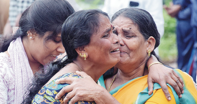 മു​​ണ്ട​​ക്കൈ ഉ​​രു​​ള്‍​പൊ​​ട്ട​​ലി​​ല്‍ മ​​രി​​ച്ച​​വ​​രു​​ടെ എ​​ണ്ണം 249 ആ​​യി