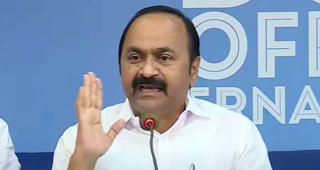 ഒ.​ആ​ർ. കേ​ളു​വി​ന് ദേ​വ​സ്വം ന​ൽ​കാ​ത്ത​ത് തെ​റ്റാ​യ തീ​രു​മാ​നം: വി.​ഡി. സ​തീ​ശ​ൻ